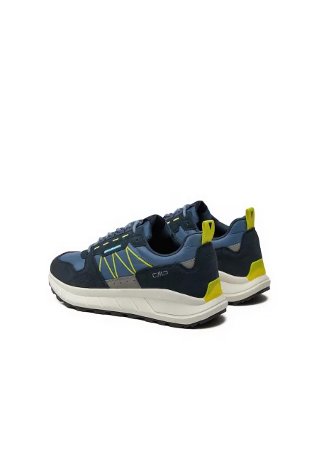 Мъжки спортни обувки -  17490 - Сини - Текстил