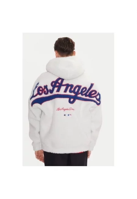 Мъжки суитшърт -  304700255 - Полиестер - Бял