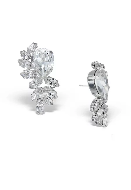 Обеци Chloe за булката или повод с кристали Swarovski®