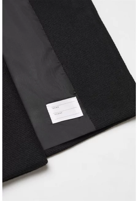 Палто с вълна и 2 скосени джоба