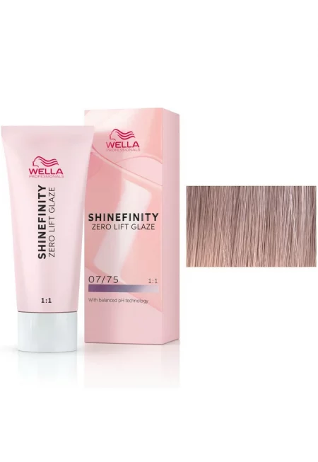 Полуперманентна боя за коса  Shinefinity Zero Lift Glaze - 60 мл