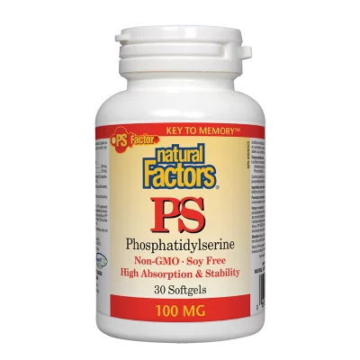 PS Phosphatidylserine/ ФосфатидилСерин 100 mg х 30 софтгел капсули