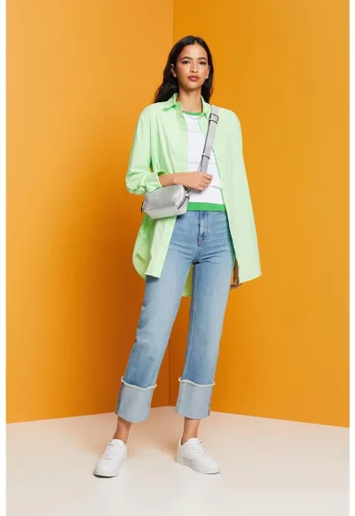 Пуловер с къси ръкави