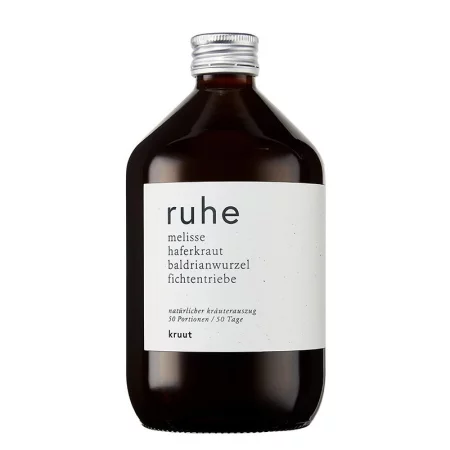Еликсир за вътрешен мир - Oxymel Ruhe с маточина, валериана и овес, 500 ml, 50 дози