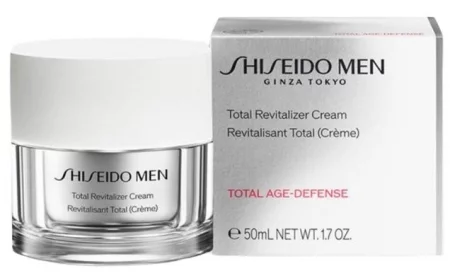 Shiseido Men Total Revitalizer Age-Defense Cream Ревитализиращ и тонизиращ крем против бръчки