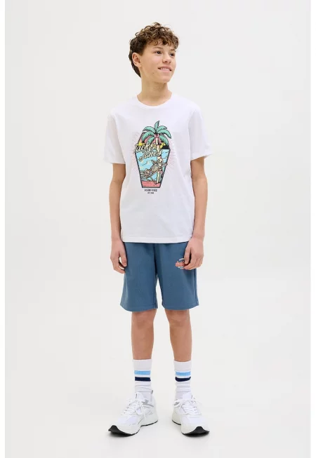 Шорти с памук със странични джобове