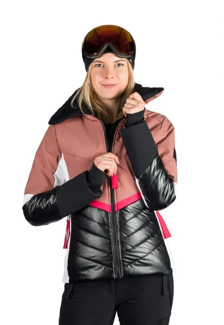 Ски яке Jada с цип и качулка