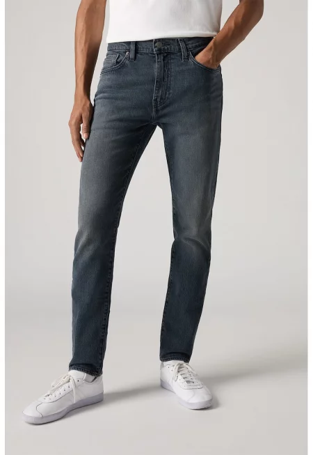 Слим дънки 512™ със стеснен крачол - Тъмносив меланж