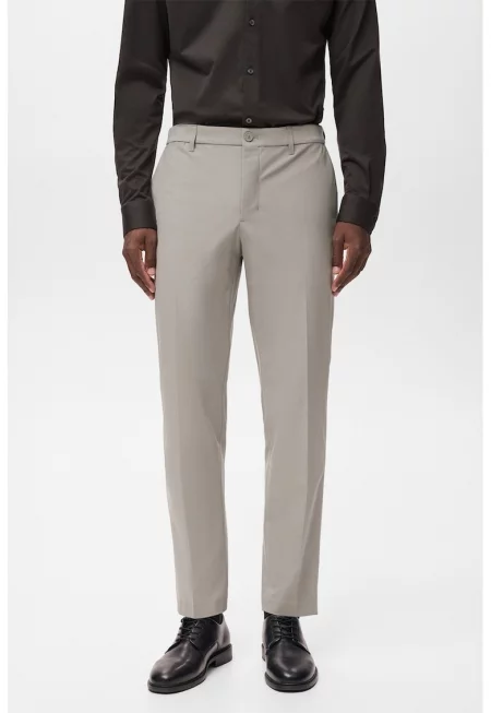 Слим панталон с басти