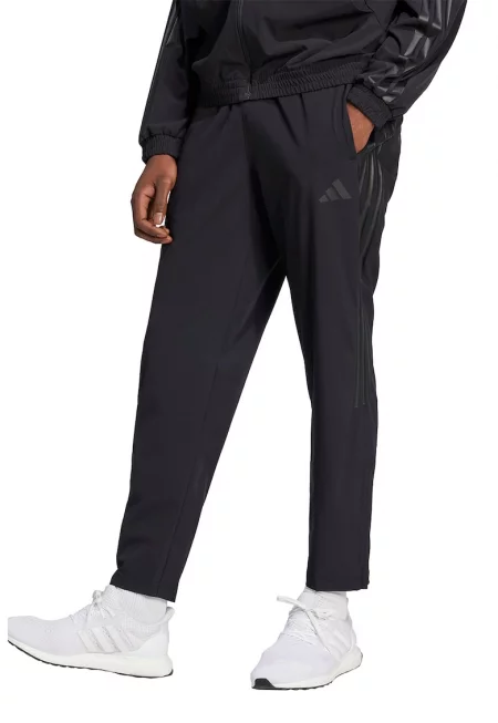 Спортен панталон Tiro със стеснен крачол и връзка - Черен