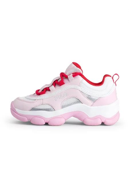 Спортни обувки Dreamster от еко кожа с текстил - Червен/Бледо розово