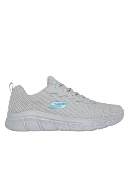 Спортни обувки - мъжки -  BOBS B FLEX-CHILL EDGE 118106-LTGY - сиви - текстил - Сив