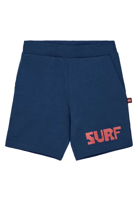 Спортни шорти за момчета  12011465 - Органичен памук - Тъмносин - Тъмносин