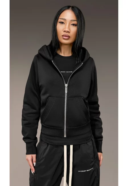 Суичър Произведено от Society – H26176 - Черен