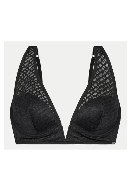 Сутиен Bralette Дамски - Черен