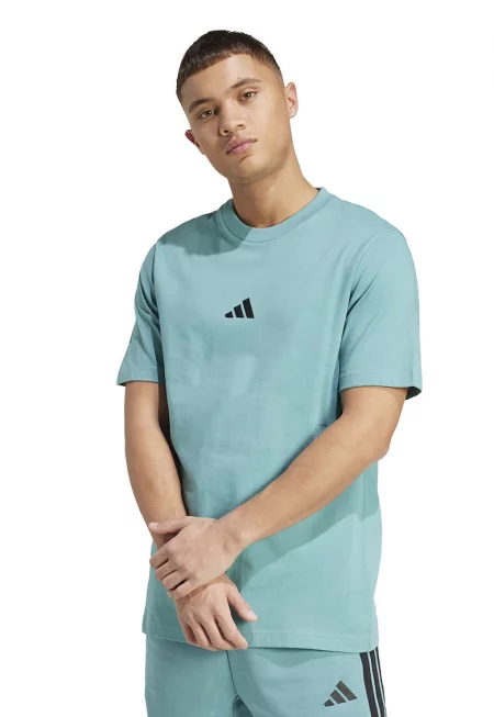 Тениска от памук с бродирано лого