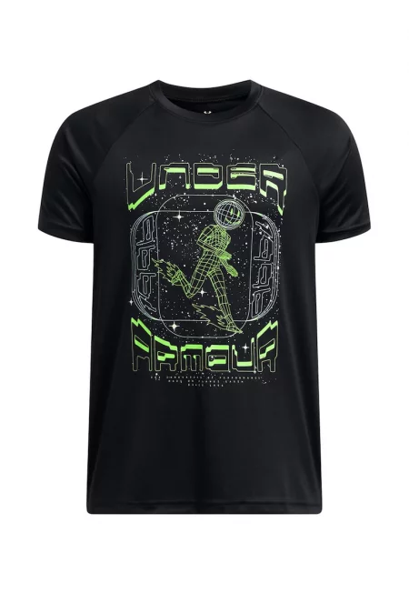 Тениска с овално деколте и графика