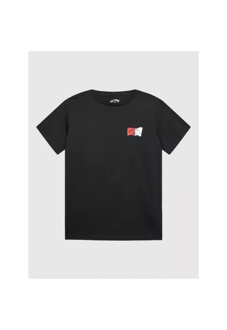 Тениска за момче -  301209621 - Памук - Черен