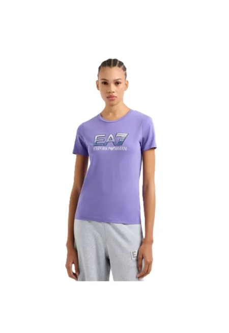 Tricou  pentru Femei - w paillets tee crossover - 7W000183-AF10373-UA050 - M INTL - Mov - Лилав