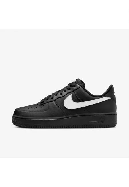Унисекс спортни обувки - модел Nike Air Force 1 Low 07 Black White (2023) - черен