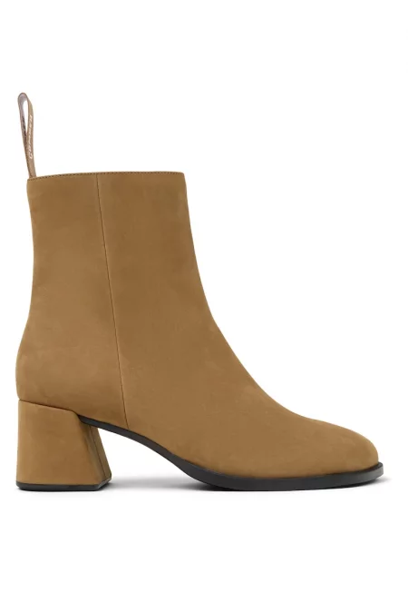 Велурени боти с ток - Камел