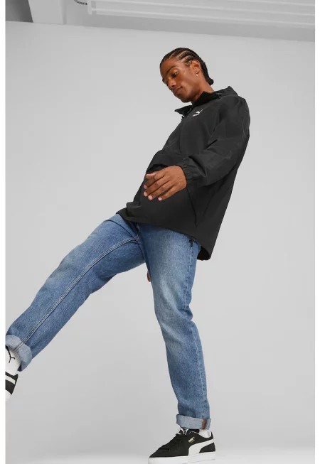 Ветроустойчиво яке с къс цип