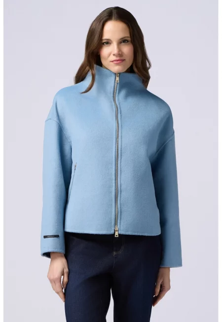 Яке с вълна с цип