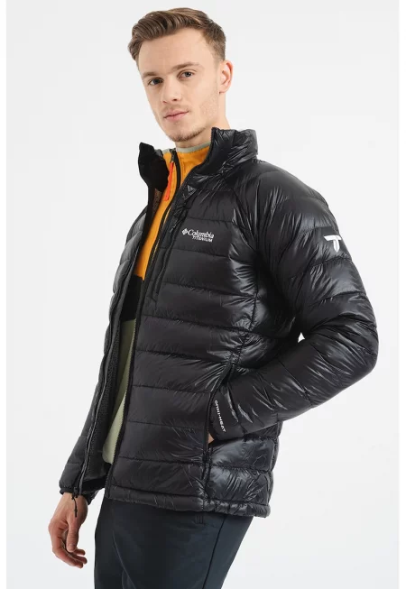 Зимно яке Arctic с пухена вата - Черен