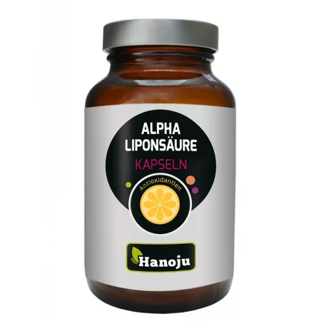 Алфа-липоева киселина – Нормални нива на кръвната захар и метаболитна подкрепа, 400 mg, 90 капсули