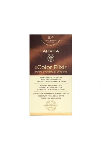 Боя за коса  My Color Elixir интензивно тъмнорусо N6.44