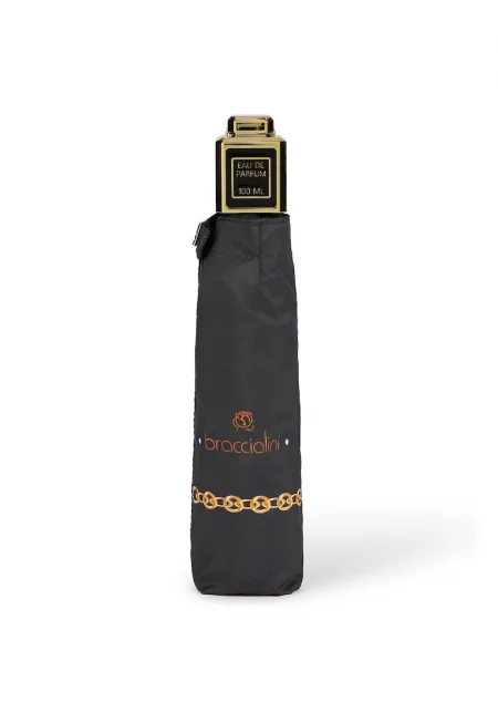 Чадър с лого - Черен