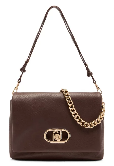 Чанта през рамо от еко кожа с регулируема презрамка