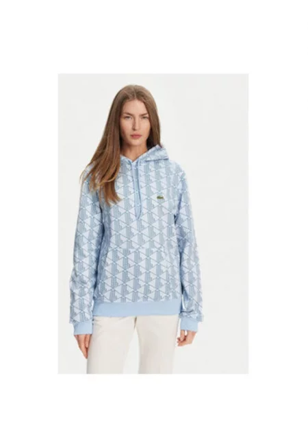 Дамска блуза  SH2855 - Органичен памук - Светлосин - Светлосин