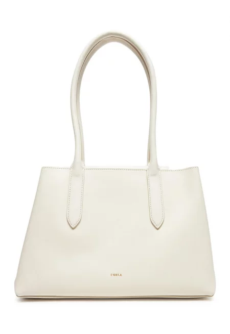 Дамска чанта  WB01606 BX3169 - Естествена кожа - 65499 - Екрю