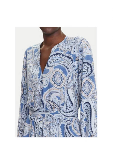 Дамска риза  13002020 - Вискоза - Син