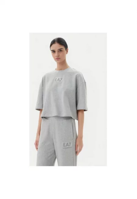 Дамска тениска  Emporio Armani - 7W000177 AF12473 - Памук/Полиестер - Сив - Сив