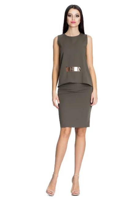 Дамски комплект Engrervudd M584 маслина - Зелен