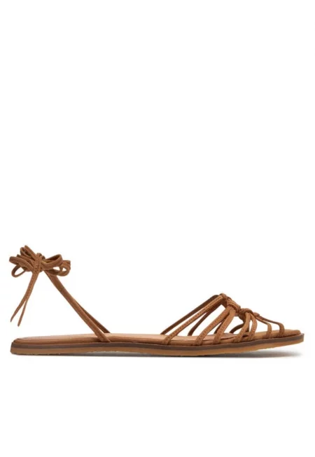 Дамски обувки  304009402 Естествена кожа Кафяви