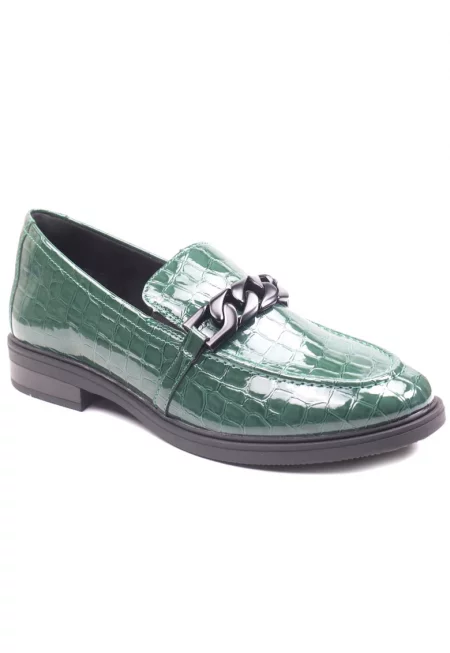 Дамски обувки D1U00 - Зелен