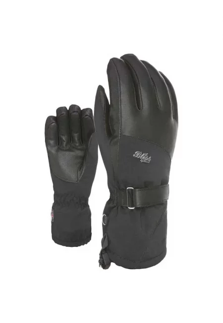 Дамски ски ръкавици -  Bliss I-Crystal - Gore-Tex - черни -