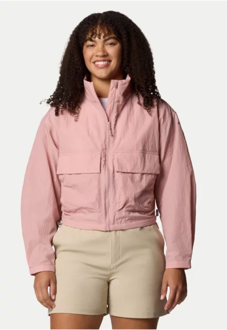 Дамско яке -  304697067 - Найлон - Черно - Черен