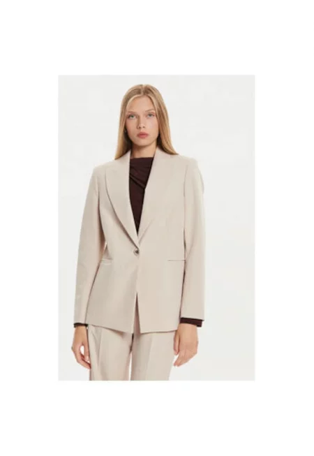 Дамско яке -  304749728 - Полиестер - Бежов - Бежов