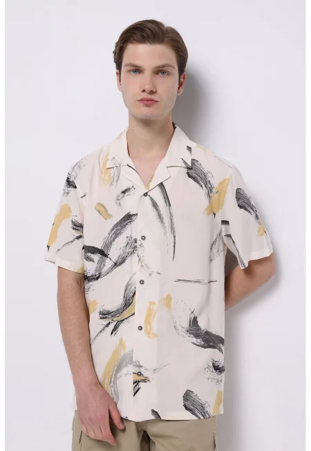 Десенирана риза