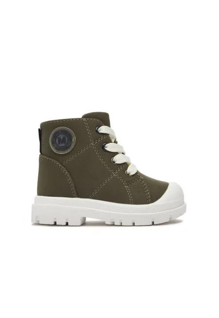 Детски ботуши -  62221 - Екокожа - Каки