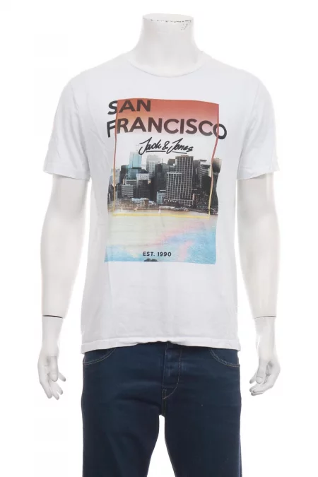 Дрехи Тениска с щампа JACK & JONES