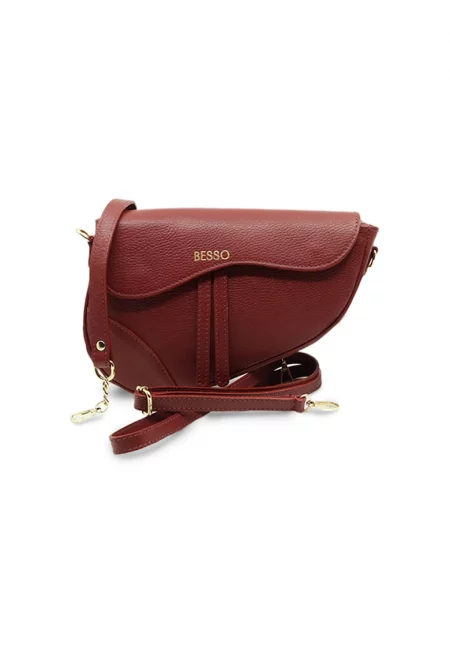 Емблематична чанта  от естествена кожа