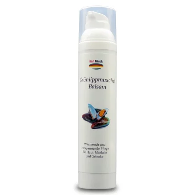 Балсам от зеленоуста мида за мускулите, ставите и кожата, 100 ml