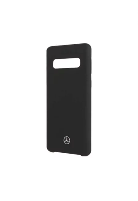 Калъф  MEHCS10SILBK Silicone за Samsung Galaxy S10 Black