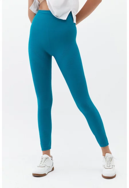 Клин с висока талия - Турско син