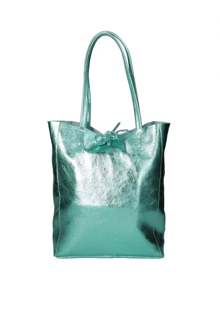 Кожена чанта 168059 тип Tote